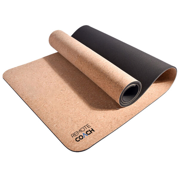 Remote Coach - High Quality Organic Cork Yoga Mat Thumbnail