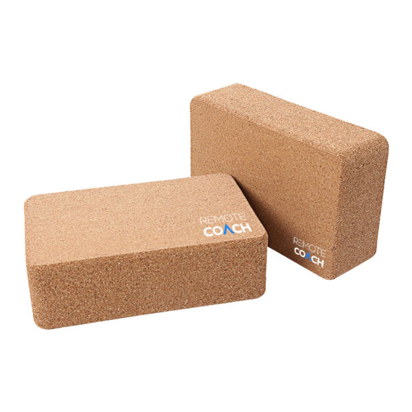Remote Coach - Eco Cork Yoga Block Thumbnail